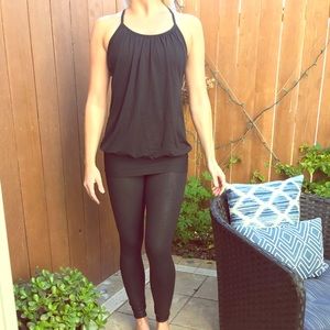 Lulu Lemon Black Workout Top